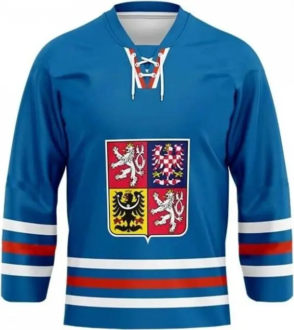 Střída Střída ФЛАНЕЛКА ЗА СЪСТЕЗАНИЯ ЧЕШКА РЕПУБЛИКА Фланелка за състезания, синьо, размер