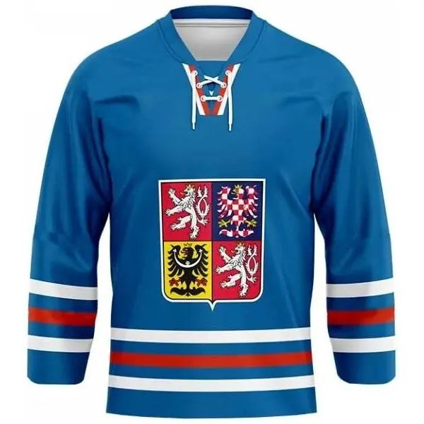 Střída Střída ФЛАНЕЛКА ЗА СЪСТЕЗАНИЯ ЧЕШКА РЕПУБЛИКА Фланелка за състезания, синьо, размер