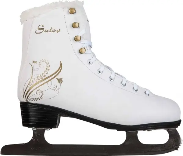 Sulov Sulov FLORA Дамски кънки за лед, бяло, размер