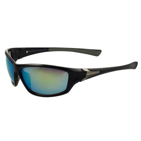 Suretti Suretti SB-S15071 Спортни слънчеви очила, черно,сребърно, размер