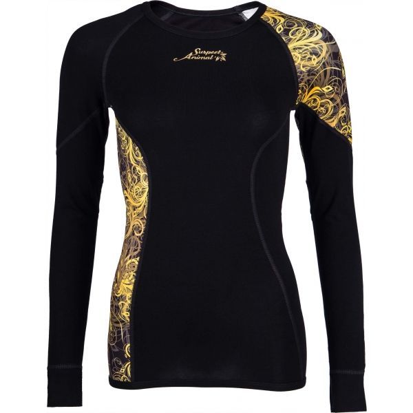 Suspect Animal Suspect Animal GOLD ELEGANT Дамска блуза, черно, размер