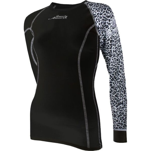 Suspect Animal Suspect Animal LEO Дамска функционална блуза, черно, размер S