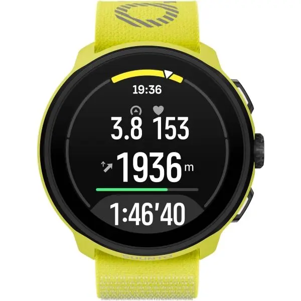 Suunto Suunto RUN Спортен часовник, светло-зелено, размер