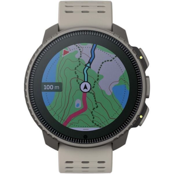 Suunto Suunto VERTICAL TITANIUM SOLAR Спортен часовник, сиво, размер
