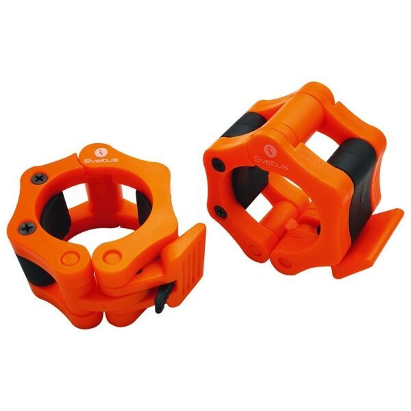 SVELTUS SVELTUS CLAMP COLLAR FOR OLYMPIC BAR Заключващ ограничител, оранжево, размер