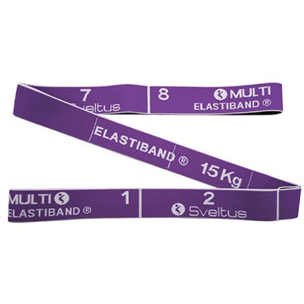 SVELTUS SVELTUS ELASTIBAND 15 KG Тренировъчен ластик, лилаво, размер