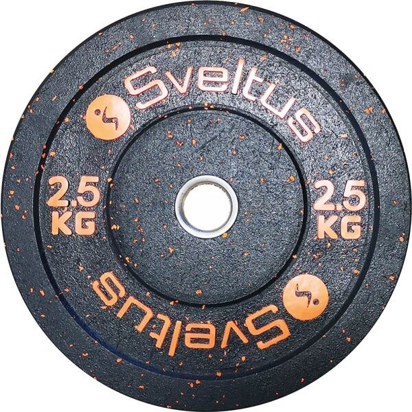 SVELTUS SVELTUS OLYMPIC DISC BUMPER 2.5 kg x 50 mm Тежести- кръгли, черно, размер