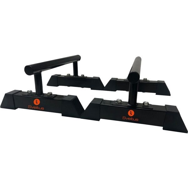 SVELTUS SVELTUS PARALLETTE Pushbary с дръжки за лицеви опори, черно, размер