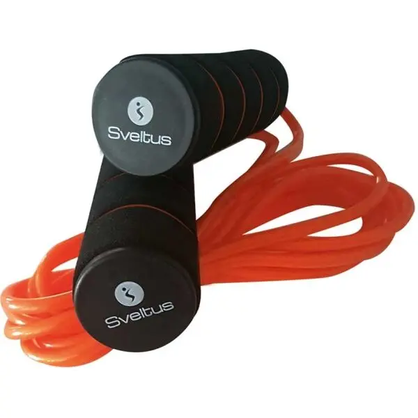 SVELTUS SVELTUS WEIGHTED SKIPPING ROPE Въже за скачане с товар, оранжево, размер 300