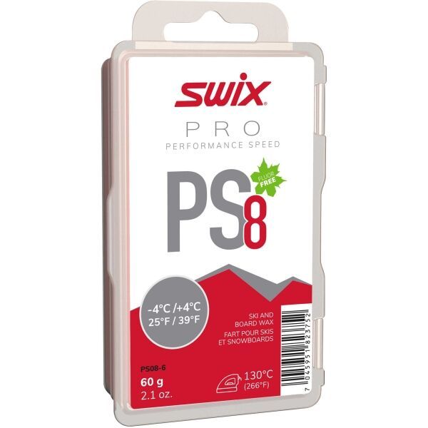 Swix Swix PURE SPEED PS08 Парафин, червено, размер