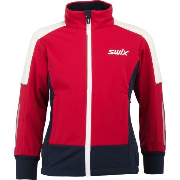 Swix Swix DYNAMIC Детско яке за ски бягане, червено, размер 140