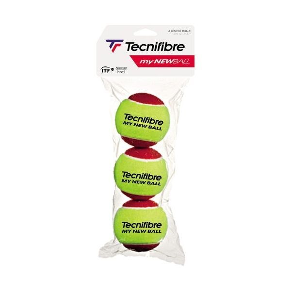 TECNIFIBRE TECNIFIBRE MY NEW BALL Детски топки за тенис, зелено, размер
