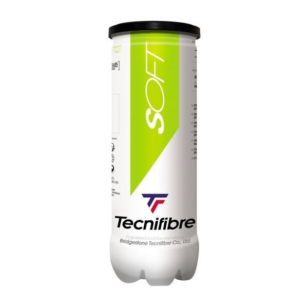 TECNIFIBRE TECNIFIBRE SOFT Детски топки за тенис, зелено, размер