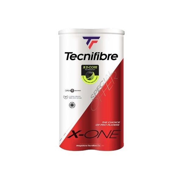 TECNIFIBRE TECNIFIBRE X-ONE BIPACK 2 x 4 PCS Двойна опаковка топки за тенис, жълто, размер