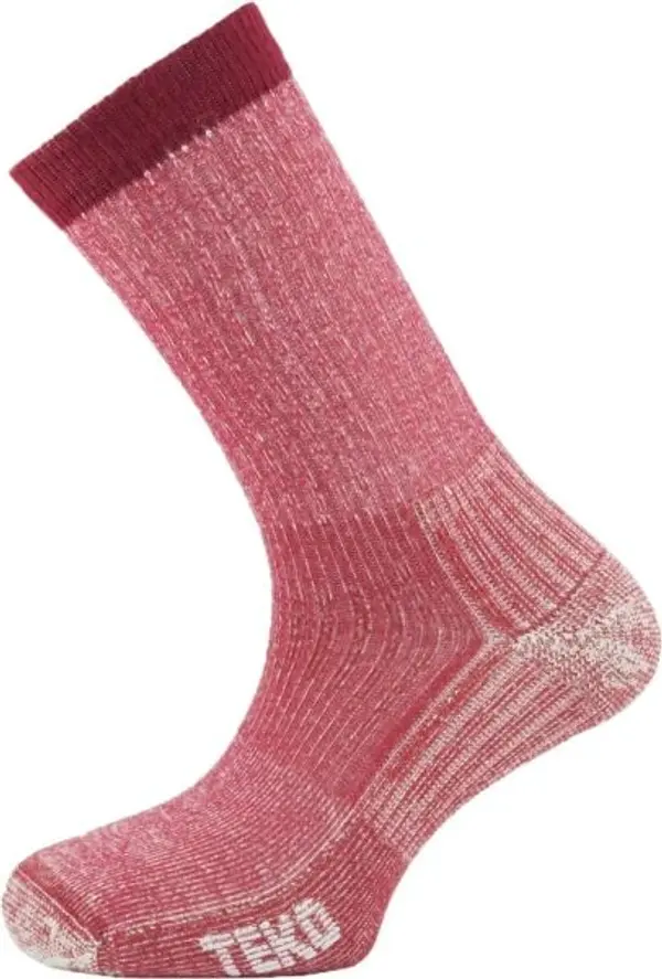 TEKO TEKO ECO HIKE 2.0 Туристически чорапи, червено, размер