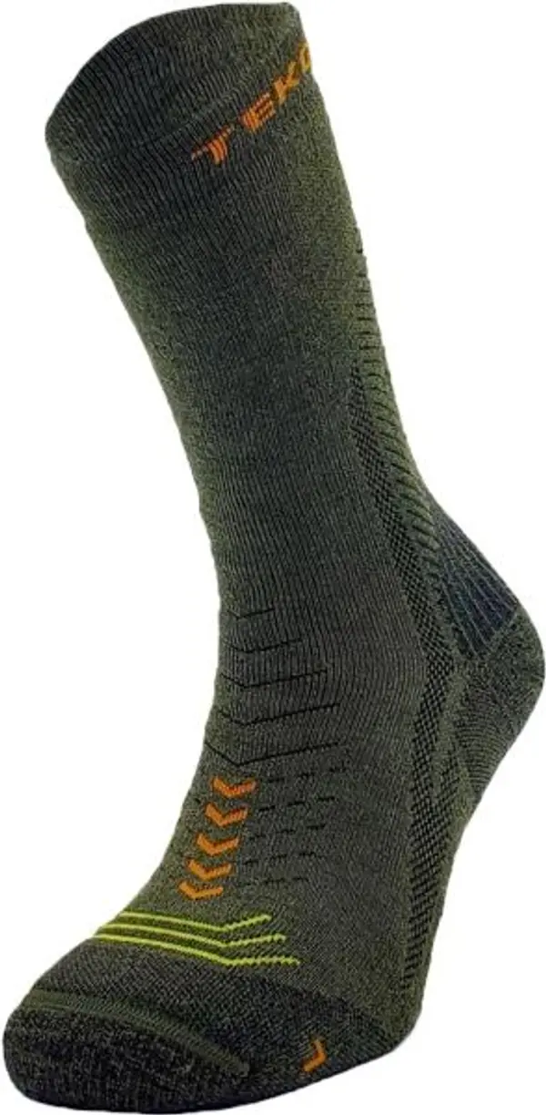 TEKO TEKO ECO HIKE EXPOLRER 3.0 Туристически чорапи, тъмнозелено, размер