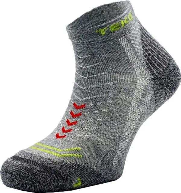 TEKO TEKO ECO RUN ENDURO 2.0 Чорапи за бягане, сиво, размер