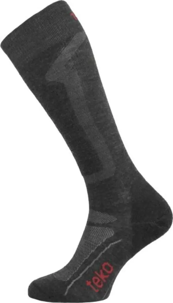 TEKO TEKO ECO SKI PRO 1.0 Компресиращи чорапи, черно, размер