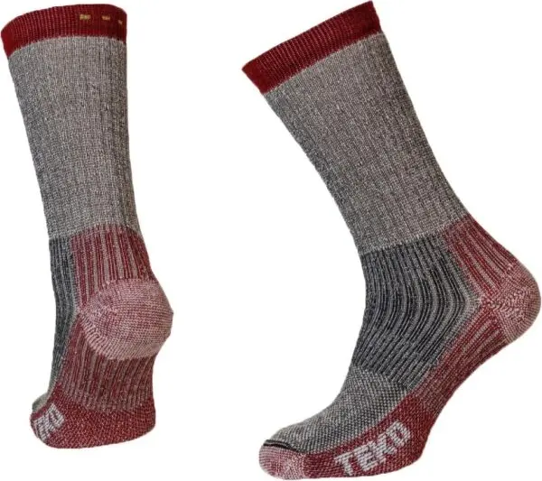 TEKO TEKO ECO TREK 4.0 Туристически чорапи, сиво, размер