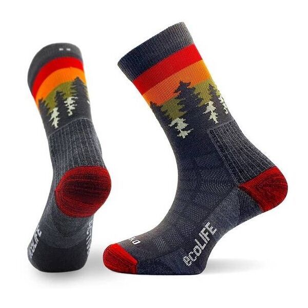 TEKO TEKO ECOLIFE WILD FOREST 2.0 Универсални  чорапи, тъмносиво, размер