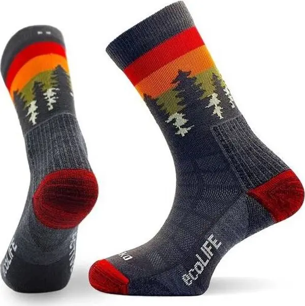 TEKO TEKO ECOLIFE WILD FOREST 2.0 Универсални  чорапи, тъмносиво, размер