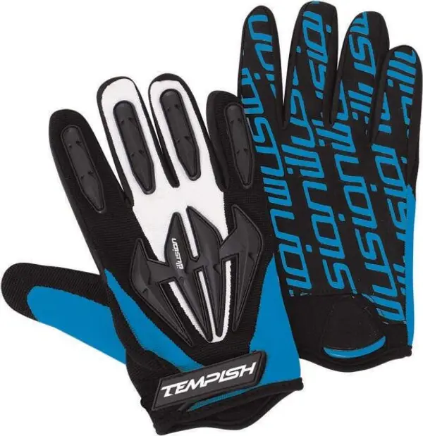 Tempish Tempish ILLUSION Вратарски ръкавици за флорбол, синьо, размер