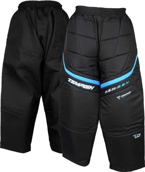 Tempish Tempish SIXTH SENSE T1.0 JR Детски вратарски панталони за флорбол, черно, размер