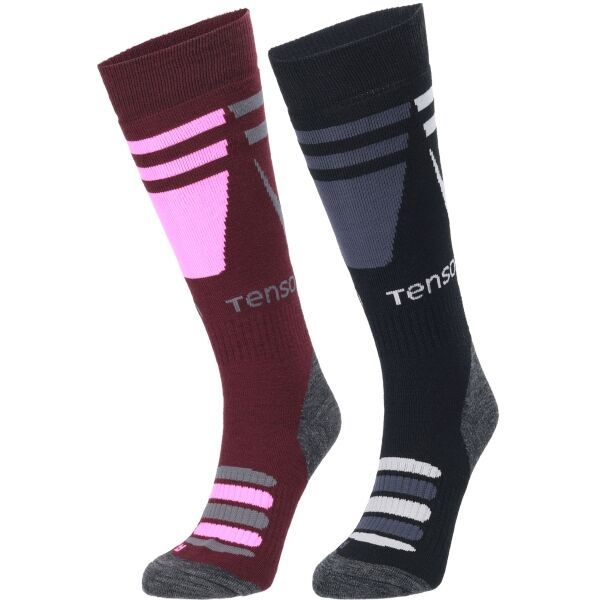 TENSON TENSON CORE SKI SOCK 2PK Универсални ски чорапи, микс, размер