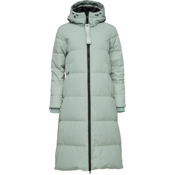 TENSON TENSON SHANNA 2.0 DOWN COAT Дамско яке с пълнеж от пера, сиво, размер