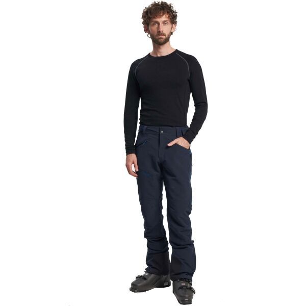 TENSON TENSON TOUR SOFTSHELL M Мъжки панталони за ски алпинизъм, черно, размер