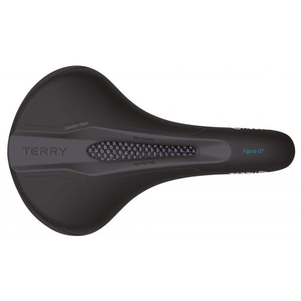 Terry Terry FIGURA GT M Мъжка седалка за велосипед, черно, размер os