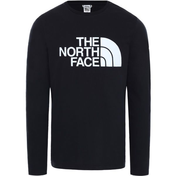 The North Face The North Face M L/S HD TEE Мъжка блуза, черно, размер