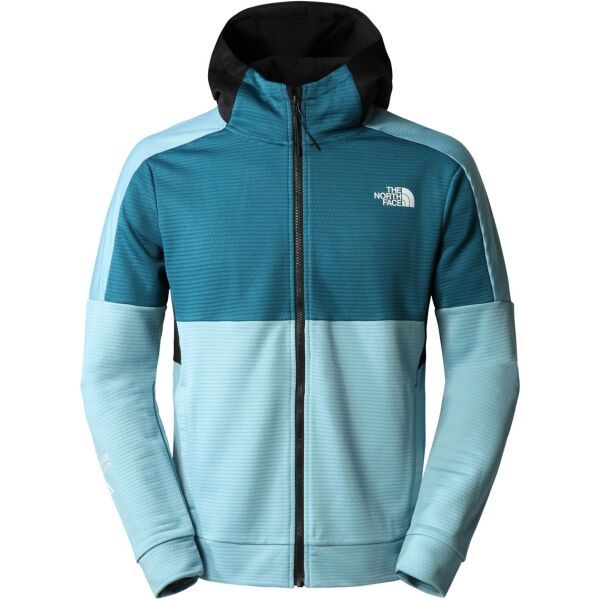 The North Face The North Face M MA FULL ZIP FLEECE Мъжки суитшърт от полар, светлосиньо, размер