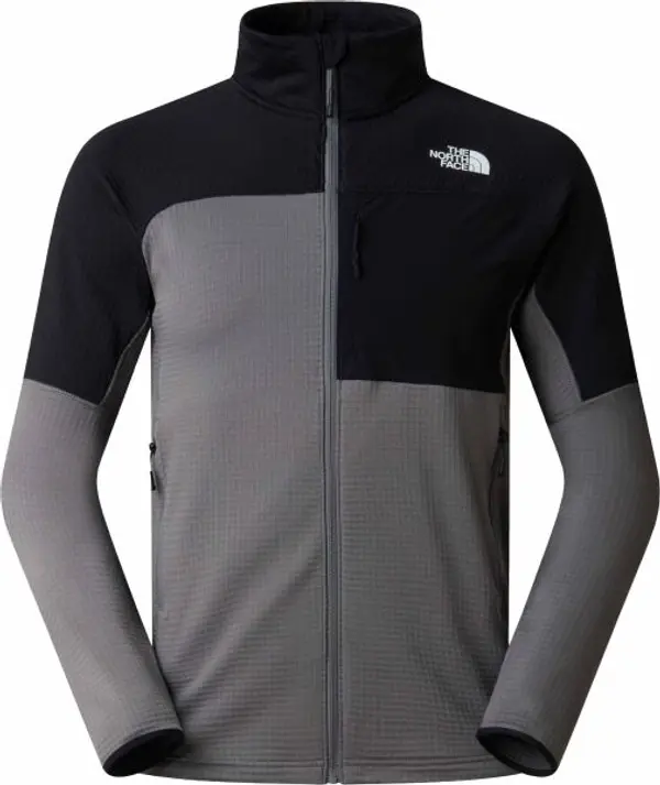 The North Face The North Face M POLARTEC POWERGRID STORMGAP JACKET Мъжки суичър, сиво, размер