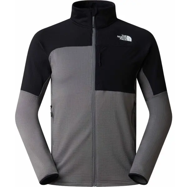 The North Face The North Face M POLARTEC POWERGRID STORMGAP JACKET Мъжки суичър, сиво, размер