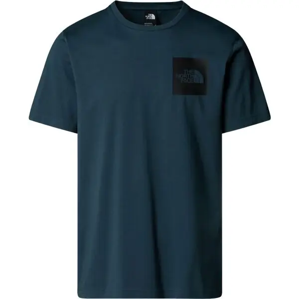 The North Face The North Face M SS FINE TEE Мъжка тениска, синьо, размер