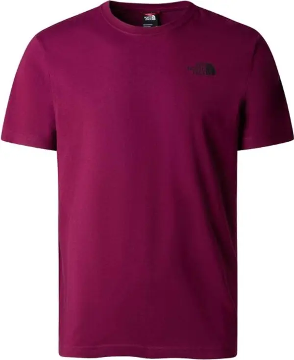 The North Face The North Face M S/S NEVER STOP EXPLORING TEE Мъжка тениска, винен, размер