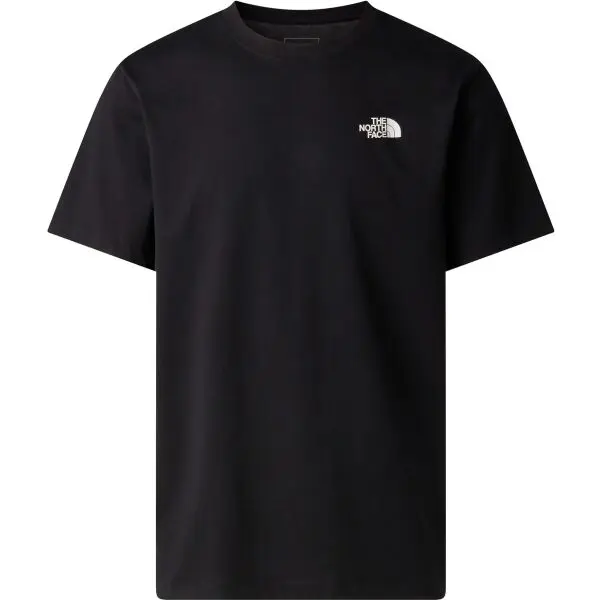 The North Face The North Face M VERTICAL REGULAR SHORT SLEEVE TEE-GRAP Мъжка тениска, черно, размер