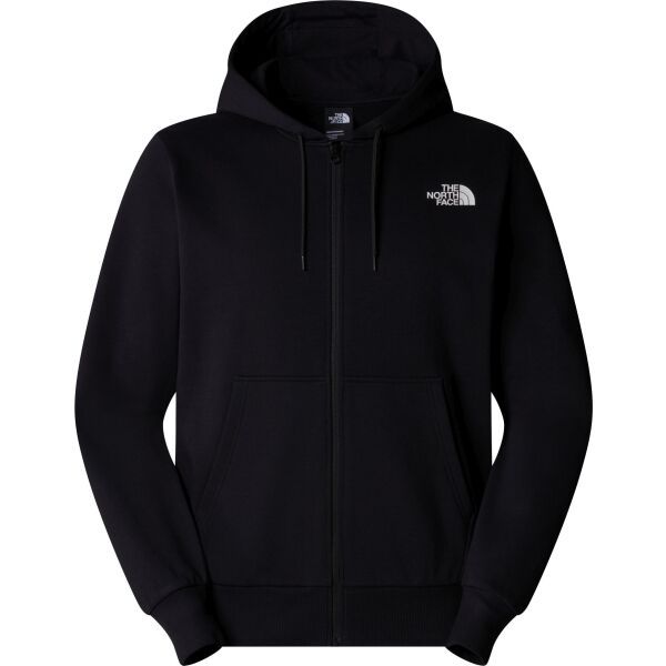 The North Face The North Face SIMPLE DOME FULL ZIP HOODIE M Мъжки суитшърт, черно, размер