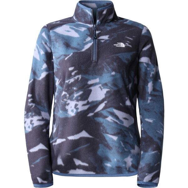 The North Face The North Face W 100 GLACIER 1/4 ZIP Дамски флийс суитшърт, микс, размер