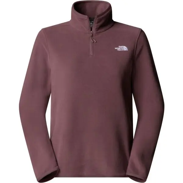 The North Face The North Face W GLACIER FLEECE 1/4 ZIP JACKET Дамски суитшърт, розово, размер