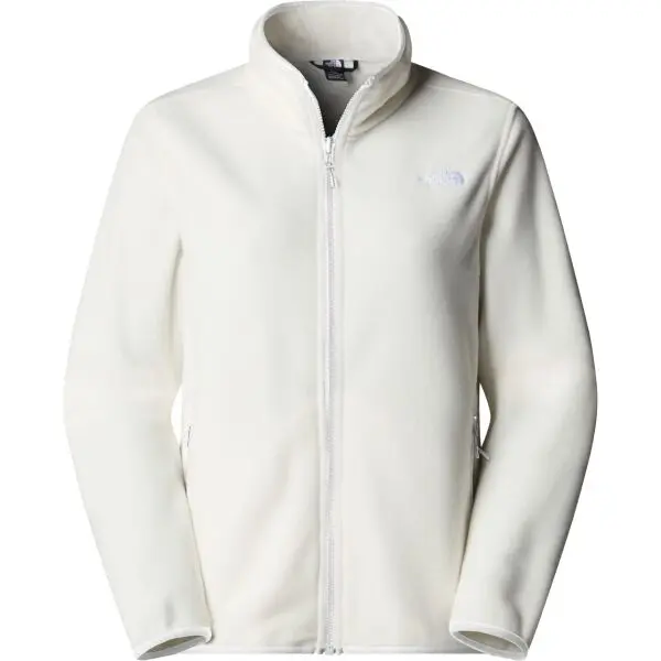 The North Face The North Face W GLACIER FLEECE JACKET Дамски суитшърт, бяло, размер
