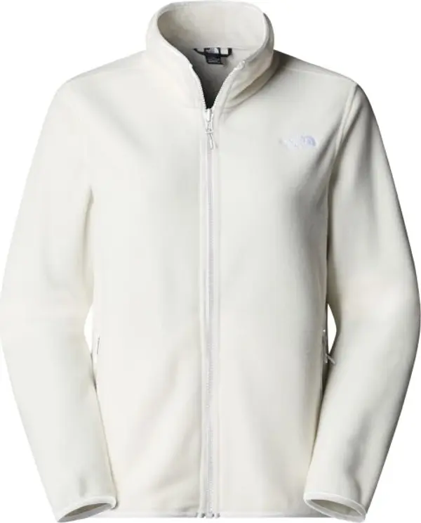 The North Face The North Face W GLACIER FLEECE JACKET Дамски суитшърт, бяло, размер