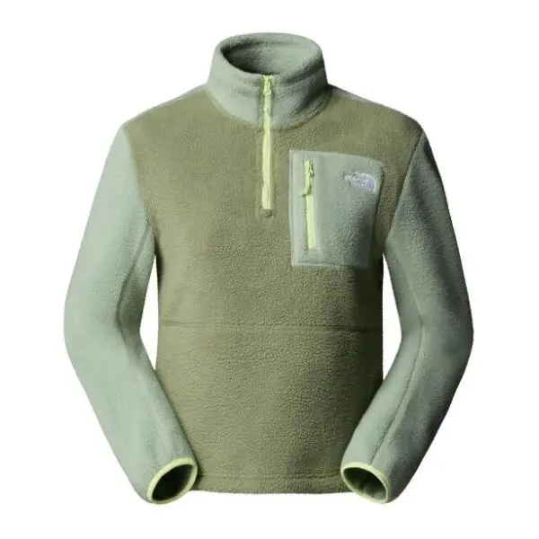 The North Face The North Face W YUMIORI 1/4 ZIP Дамско флийс яке, светло-зелено, размер