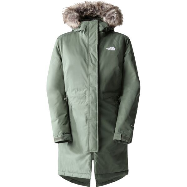 The North Face The North Face WOMEN´S RECYCLED ZANECK PARKA Дамско рециклирано яке тип парка, тъмнозелено, размер