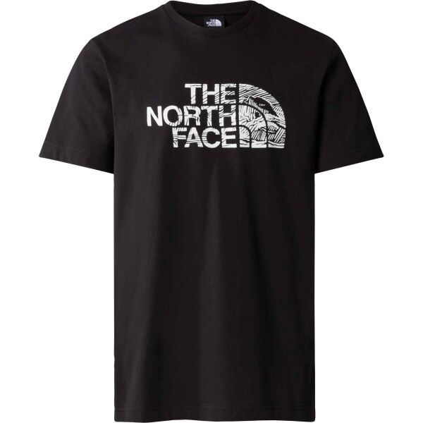 The North Face The North Face WOODCUT M Мъжка тениска, черно, размер