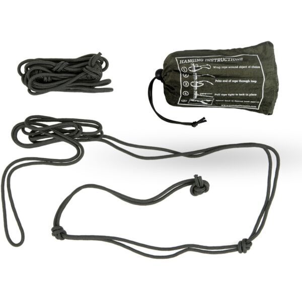 Ticket To The Moon Ticket To The Moon NAUTICAL ROPES (2 x 240cm) Закачващи презрамки за хамак, черно, размер