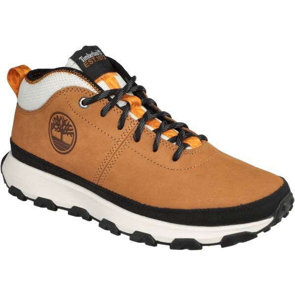 Timberland Timberland WINSOR TRAIL MID Мъжки затоплени обувки, кафяво, размер