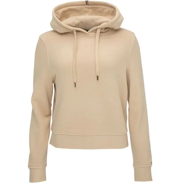 Tommy Hilfiger Tommy Hilfiger 1985 MINI CORP LOGO Дамски суитшърт, бежово, размер