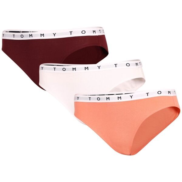 Tommy Hilfiger Tommy Hilfiger 3P BIKINI Дамски бикини, винен, размер